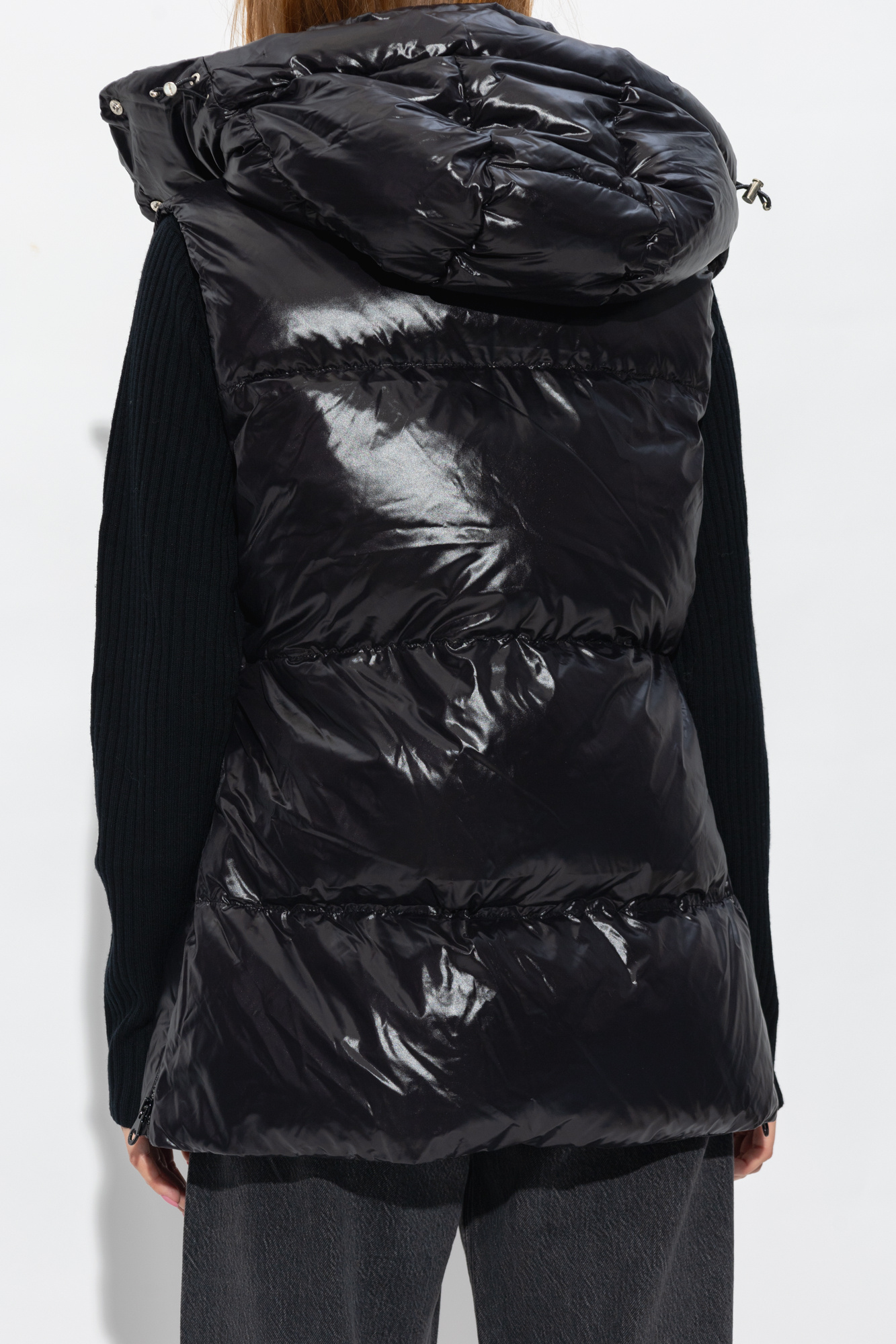 デュベティカ ベスト VDDV95236K0001 ALLORO VEST BKS Black 'Alloro' down vest Duvetica - SchaferandweinerShops